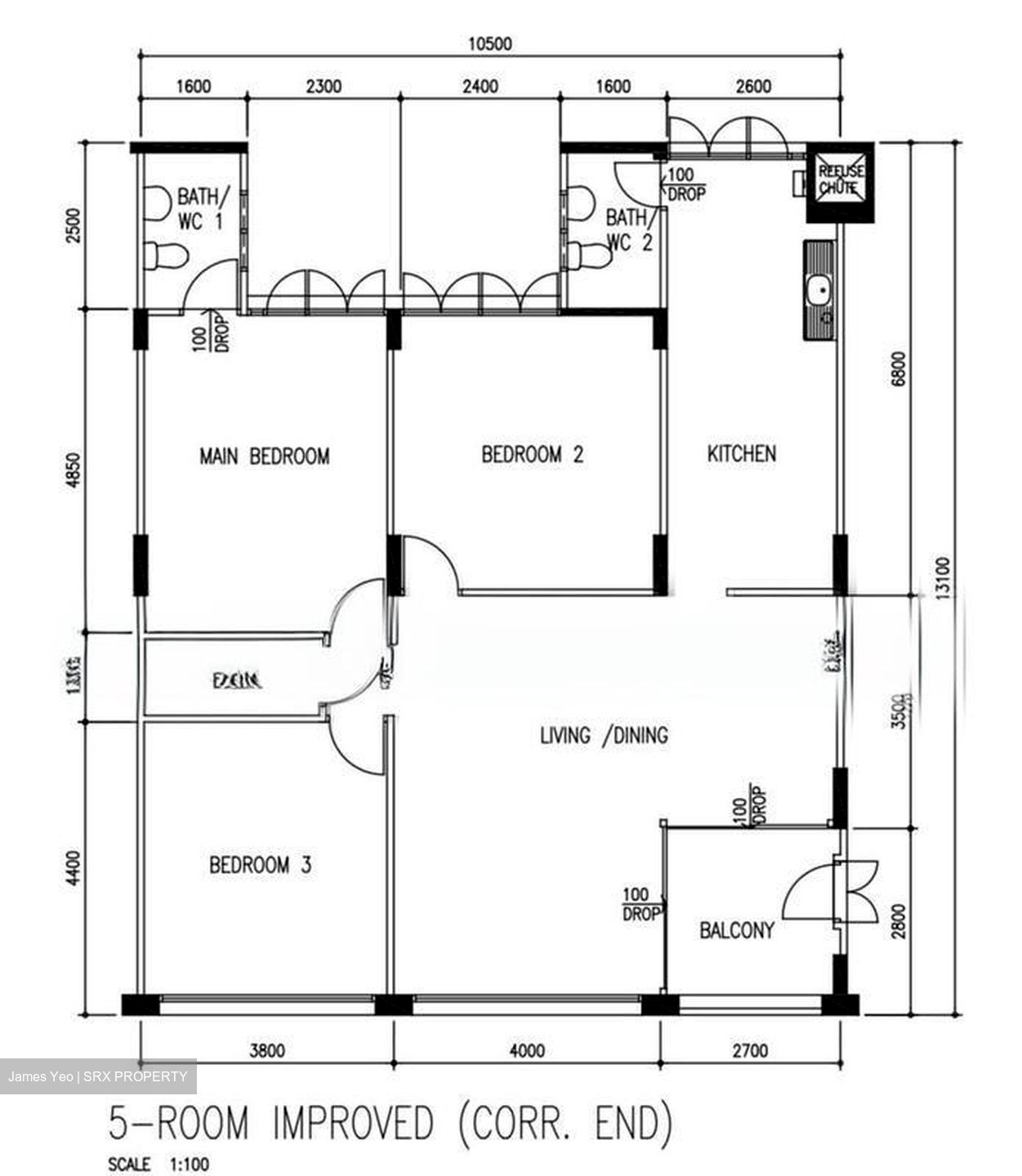 Blk 117 Simei Street 1 (Tampines), HDB 5 Rooms #571826161